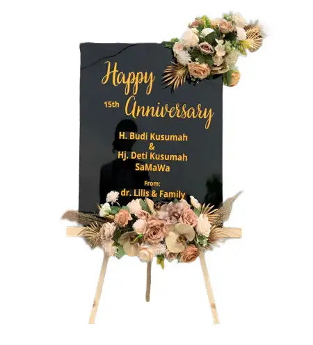 Papan Bunga Akrilik Sungaijawi Dalam